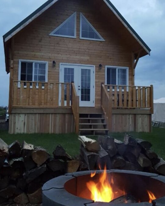 Old Town Cabins In Lesser Slave Lake
